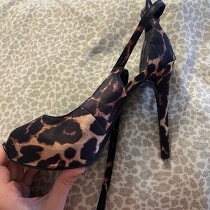 Cheetah heels